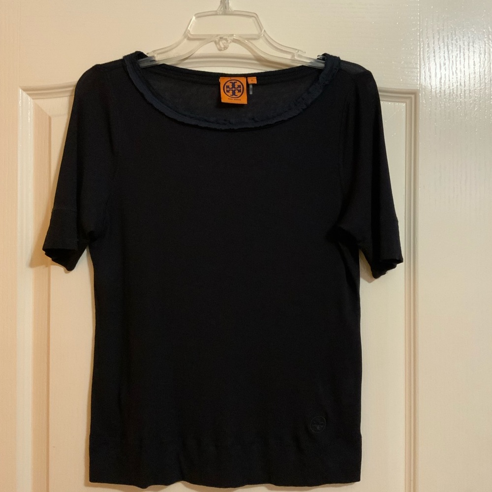 Tory Burch Dark Blue Sweater Shirt